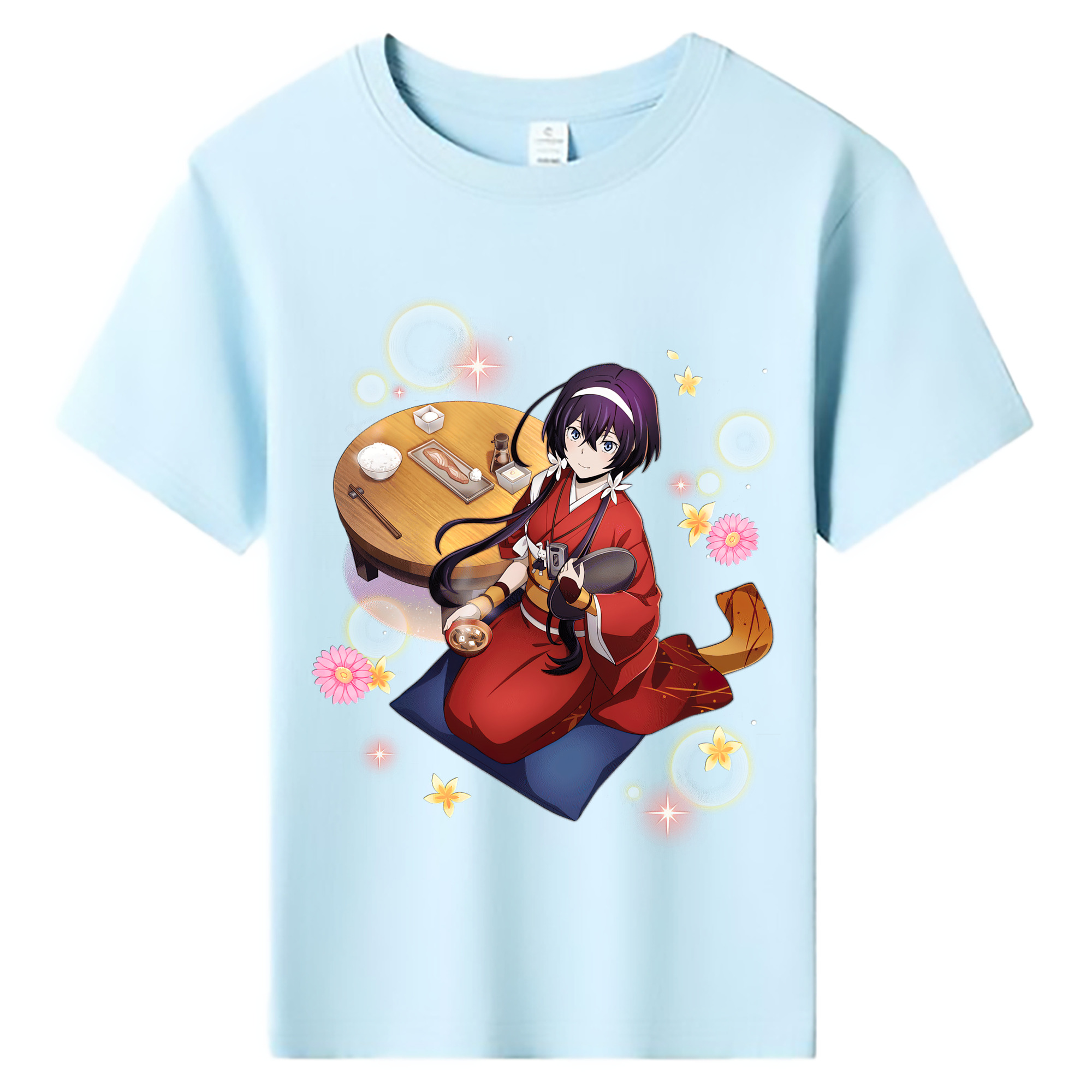 （画像用） 文豪ストレイドッグス Bungo Stray Dogs 綿100％キッズTシャツ（フロントプリント）